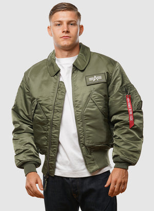 CWU-45 Heritage Bomber Jacket - Sage Green