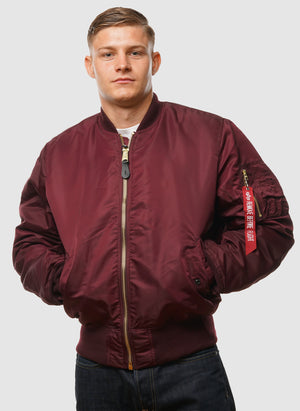 MA-1 Heritage Jacket - Dark Cherry