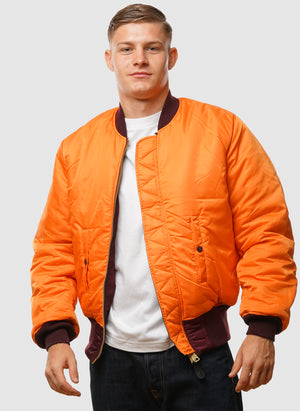 MA-1 Heritage Jacket - Dark Cherry