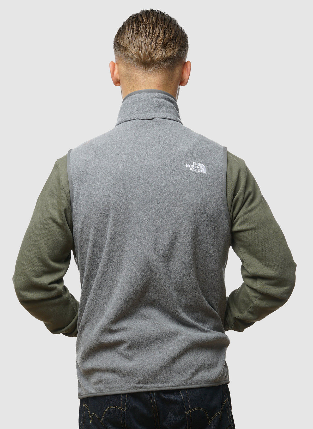 Glacier Fleece Vest - Mid Gray Heather