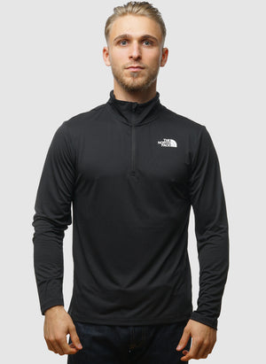 24/7 1/4 Zip Longsleeve - Black