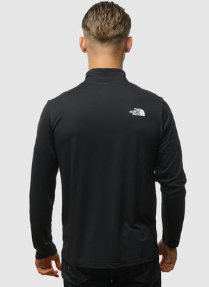 24/7 1/4 Zip Longsleeve - Black