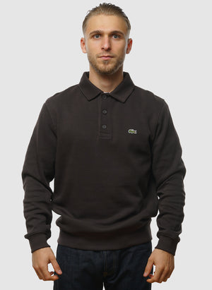 Ribbed Cotton Polo - Port