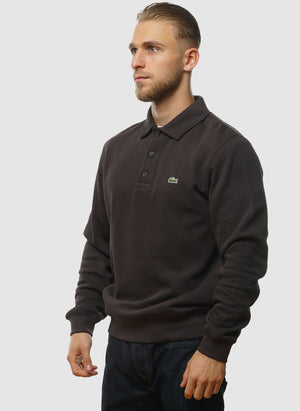 Ribbed Cotton Polo - Port