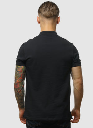 Plain Poloshirt - Jet Black