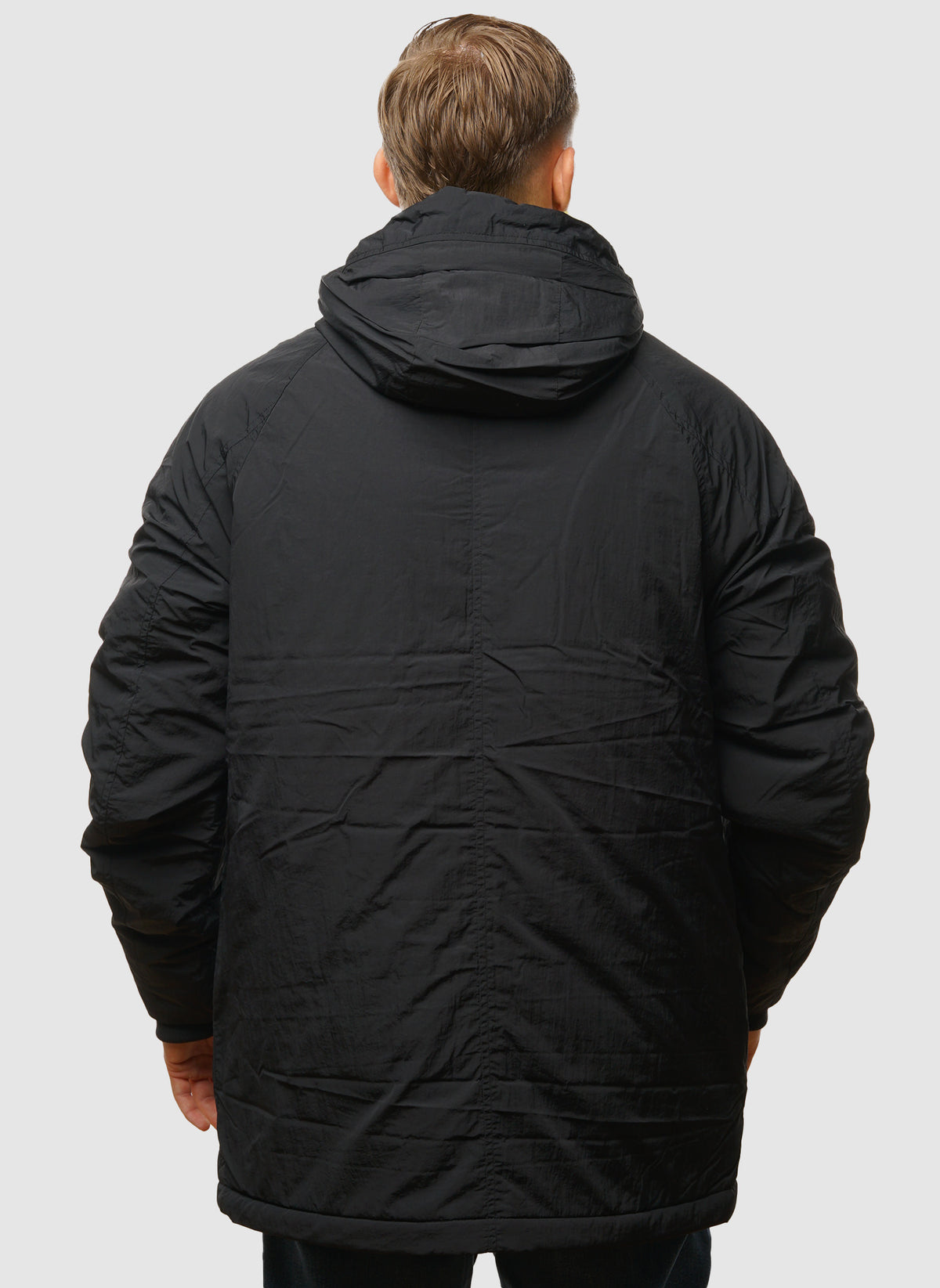 Tactical Wadded Parka - Black Ice