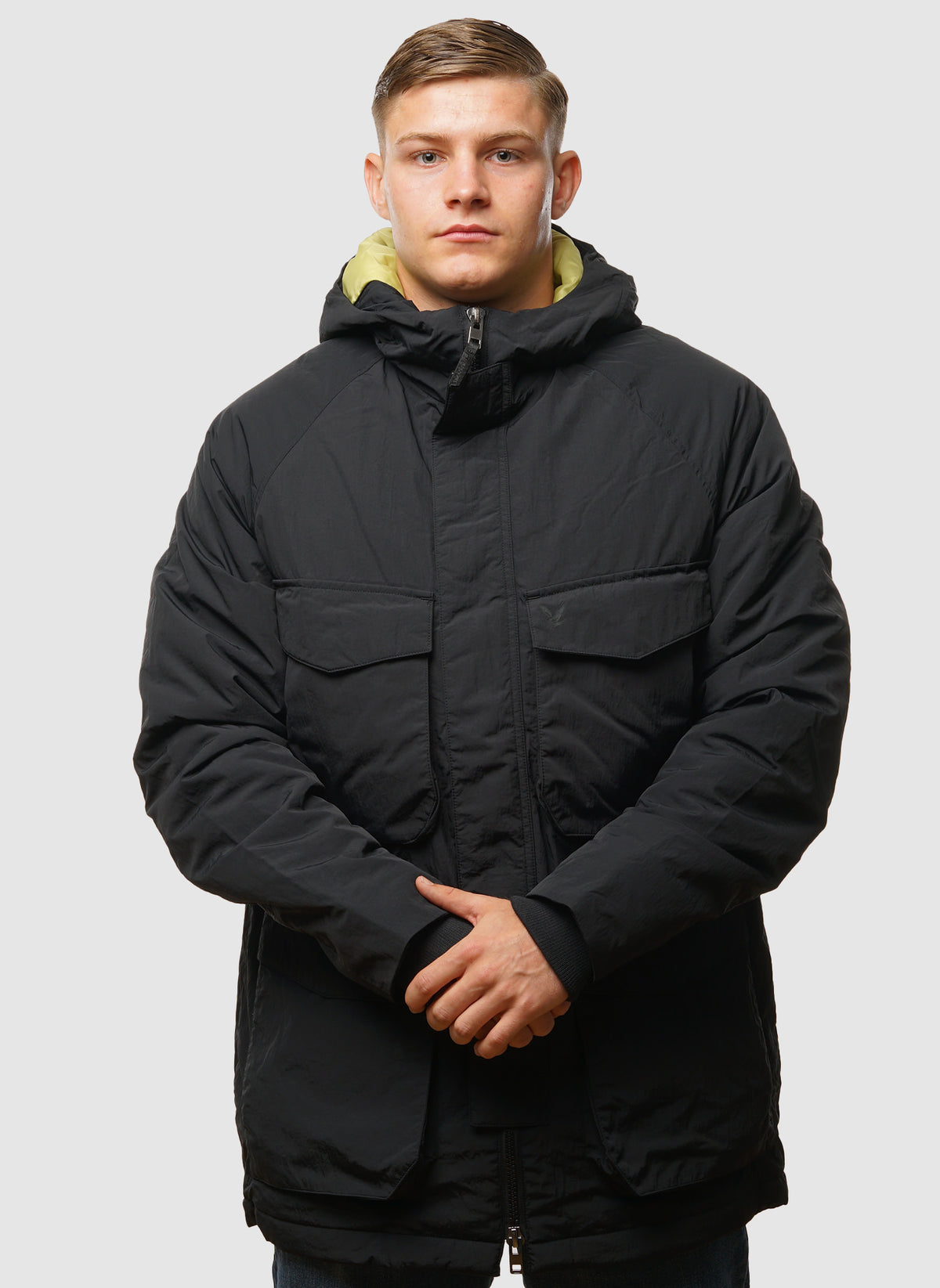 Tactical Wadded Parka - Black Ice