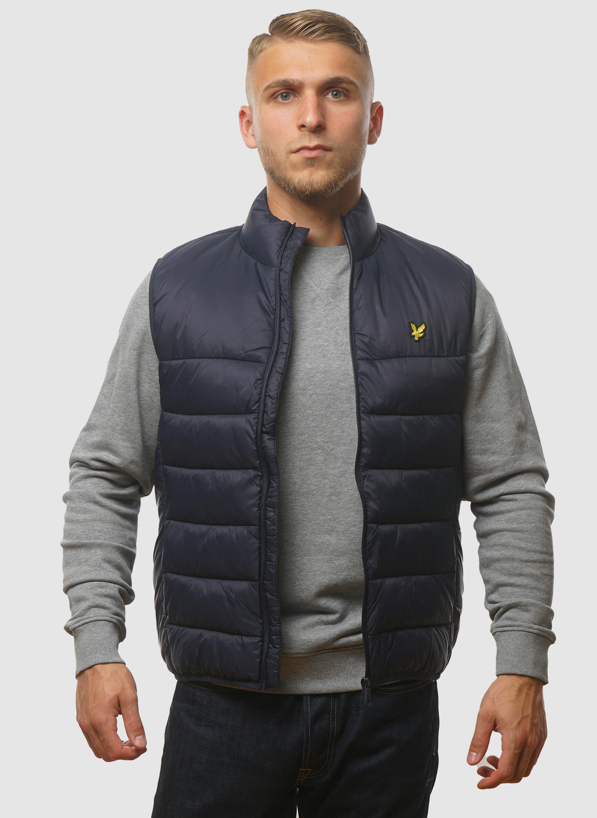 Wadded Gilet - Dark Navy