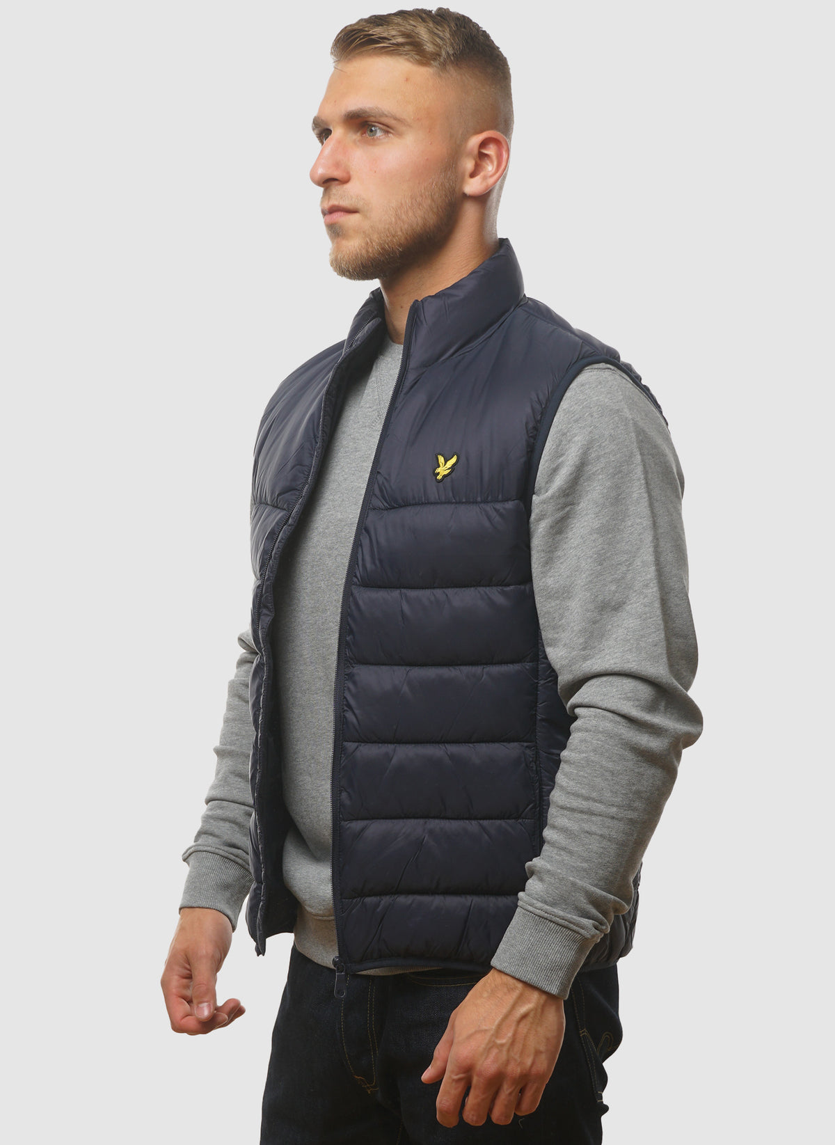 Wadded Gilet - Dark Navy