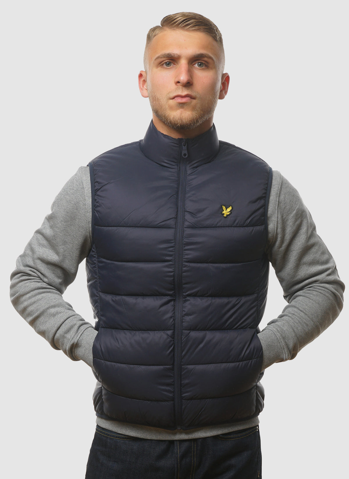 Wadded Gilet - Dark Navy