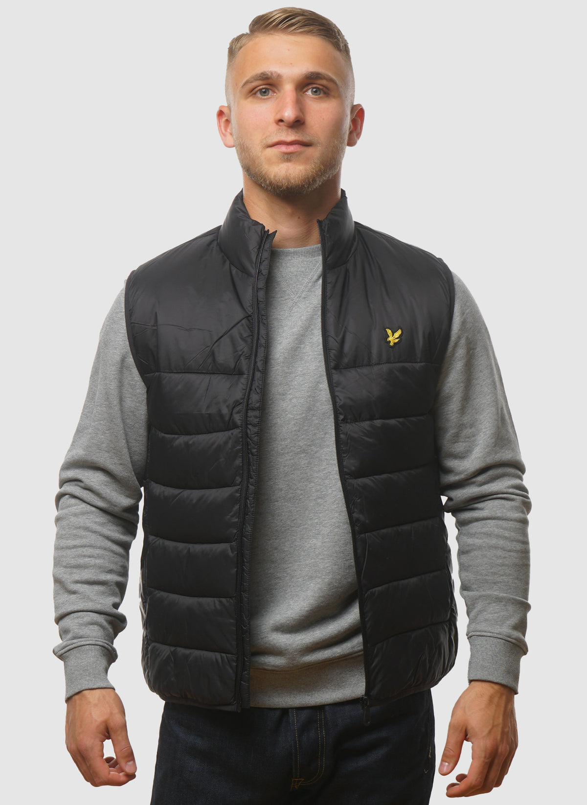 Wadded Gilet - Jet Black