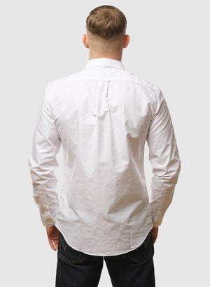 Brewer Slim Fit Shirt - White