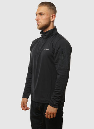 Tech Knit 1/4 Zip Sweatshirt - Black
