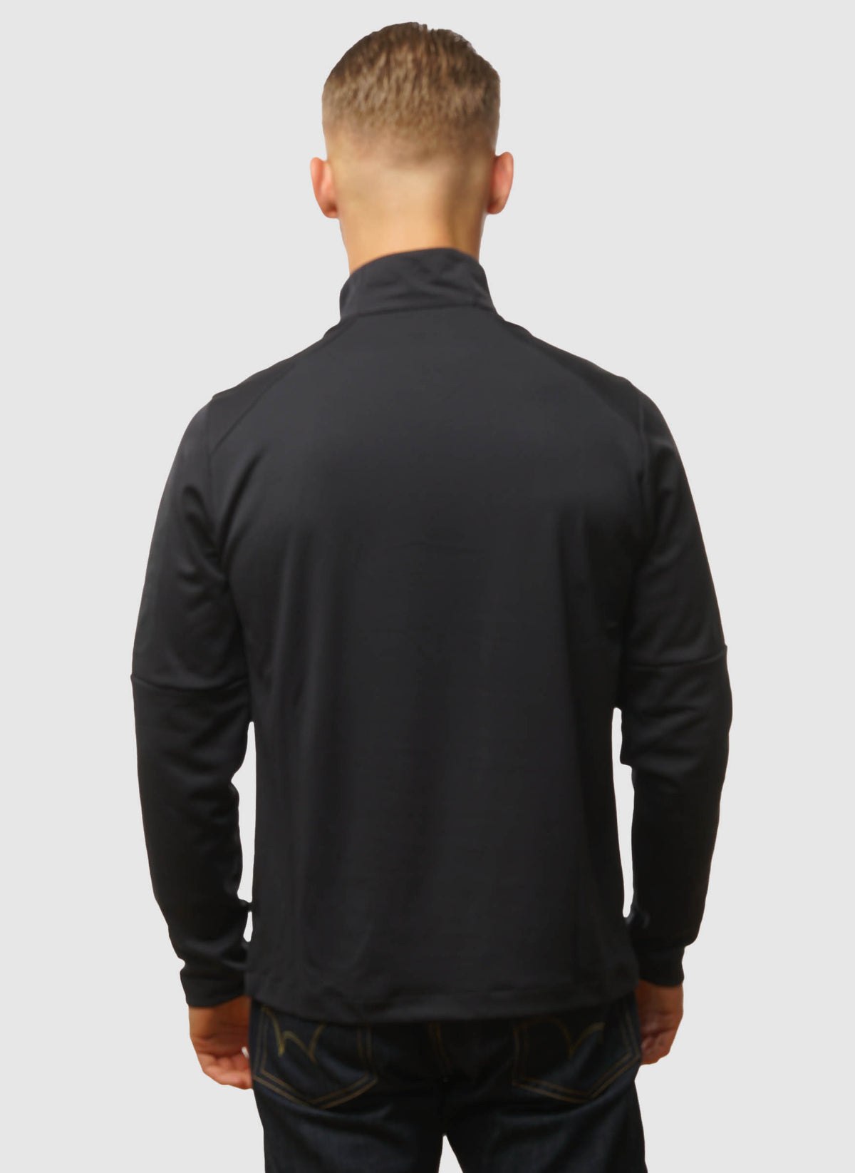 Tech Knit 1/4 Zip Sweatshirt - Black