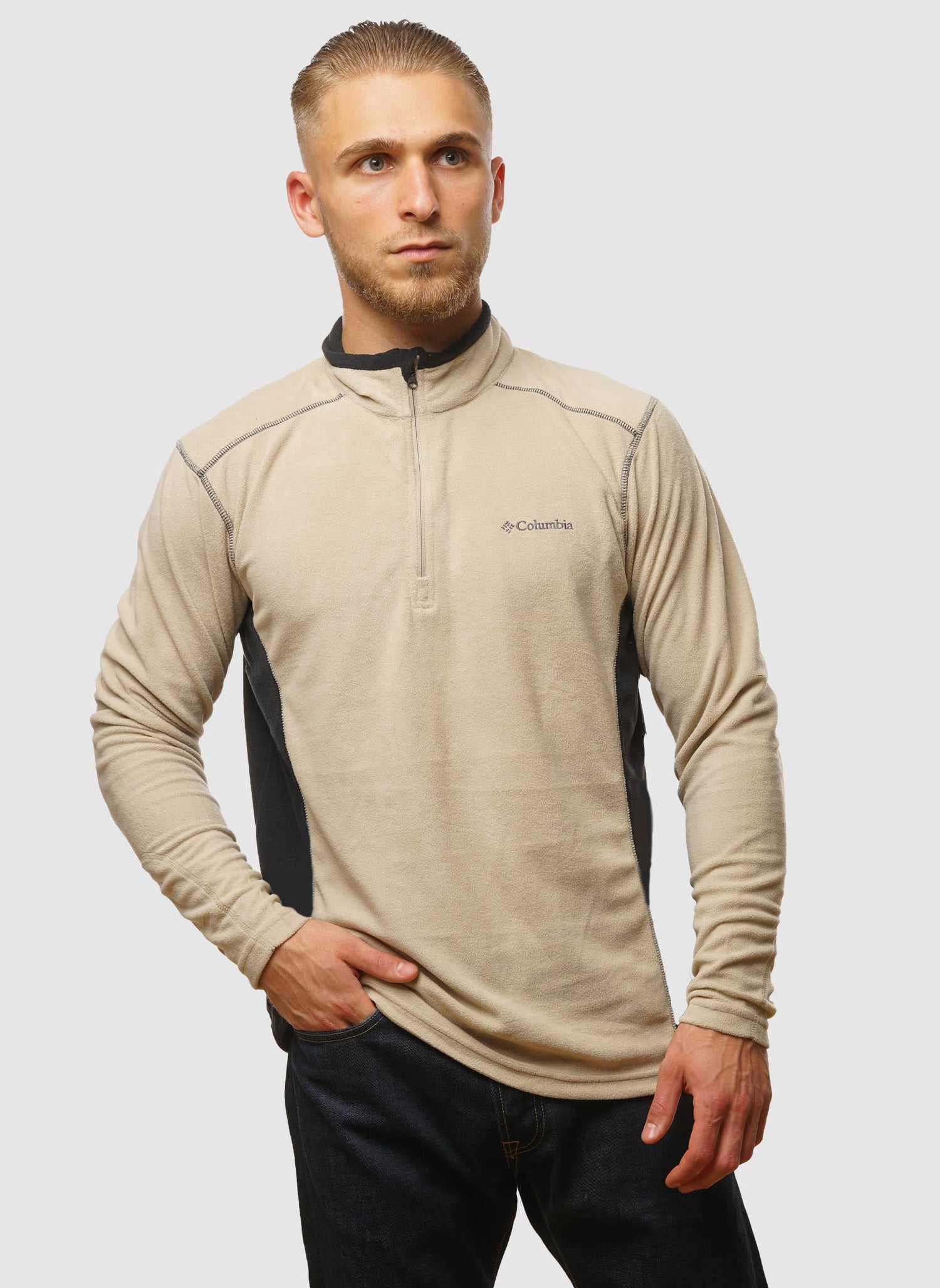 Klamath Range II Fleece Halfzip - Ancient Fossil