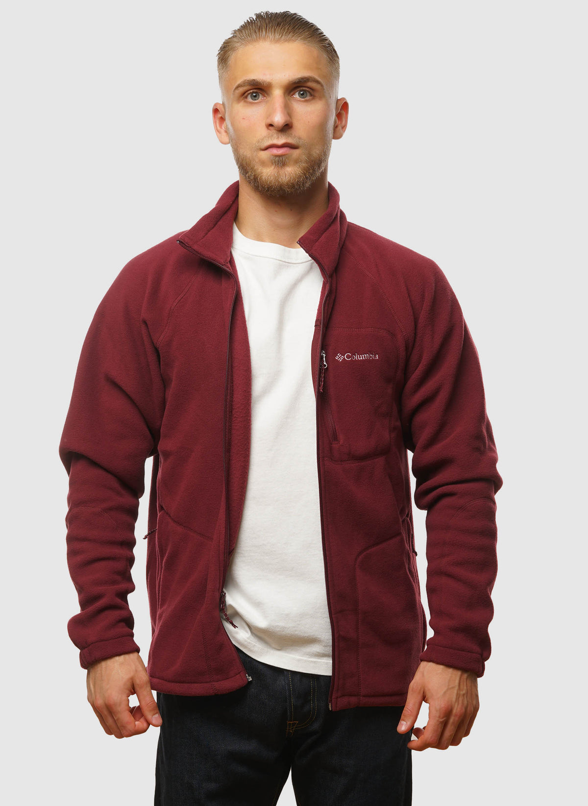 Fast Trek II Full Zip Fleece - Rich Wine