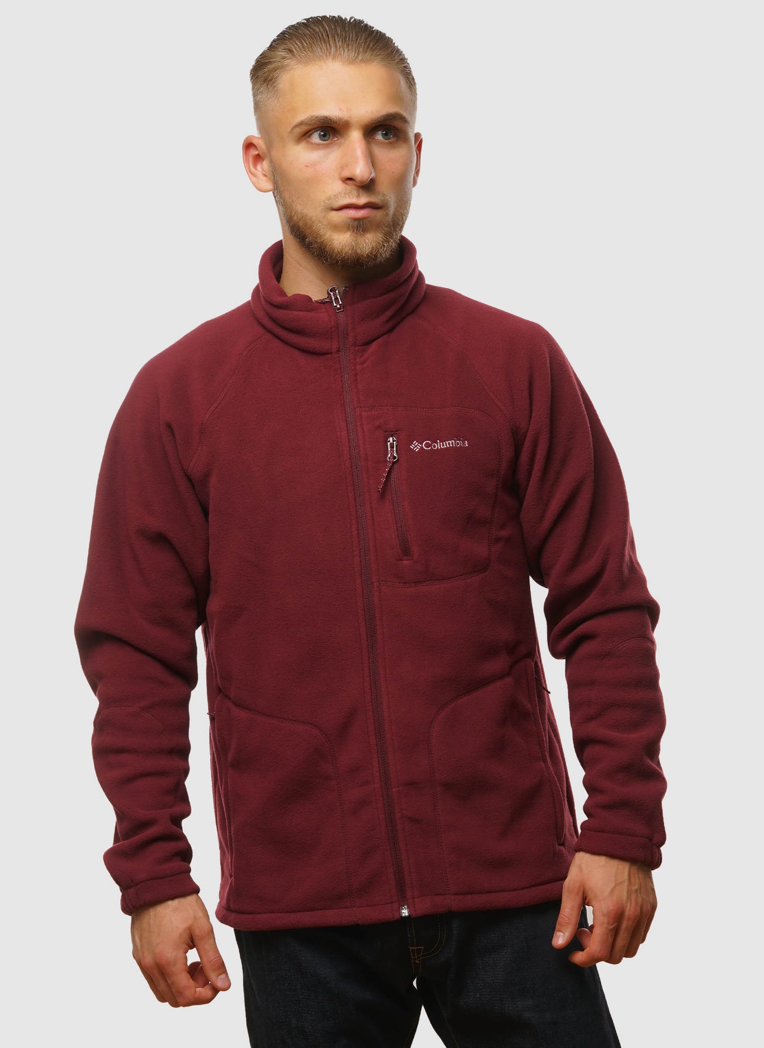 Fast Trek II Full Zip Fleece - Rich Wine