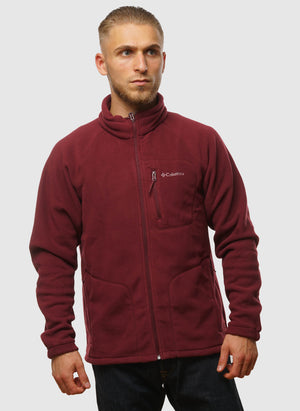 Fast Trek II Full Zip Fleece - Rich Wine