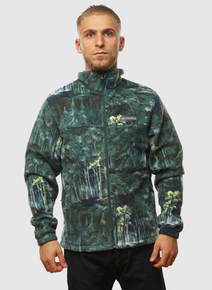 Steens Mountain Printed Jacket - Rain Forest