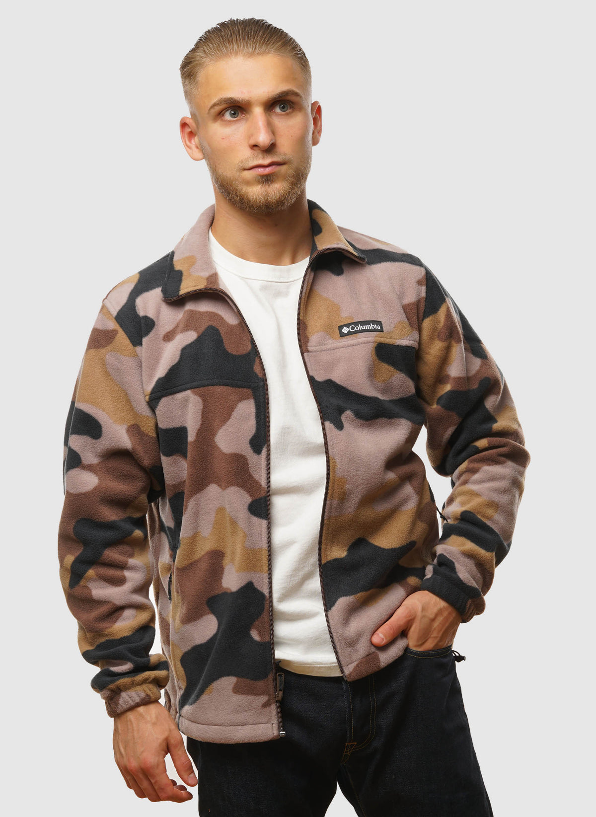 Steens Mountain Printed Jacket - Tabacco Mod Cam