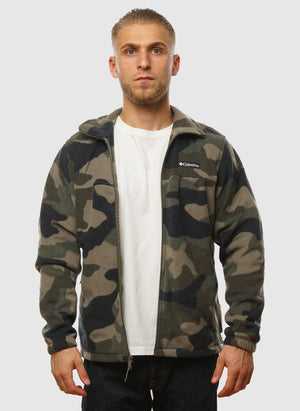 Steens Mountain Printed Jacket - Stone Green