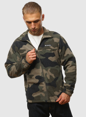 Steens Mountain Printed Jacket - Stone Green