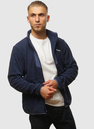 Sequoia Grove Full Zip Fleece - Collegiate Navy