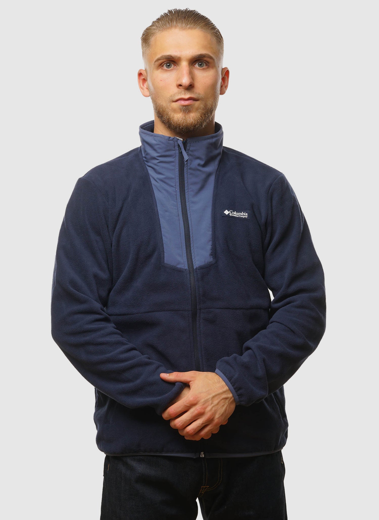 Sequoia Grove Full Zip Fleece - Collegiate Navy
