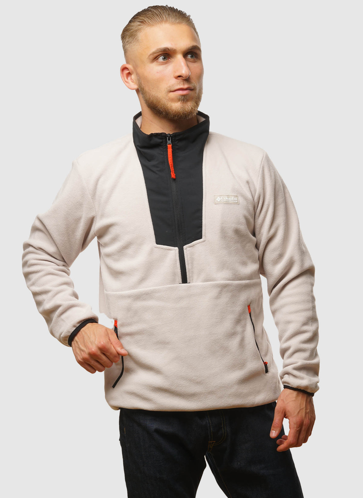 Sequoia Grove Half Zip Fleece - Dark Stone