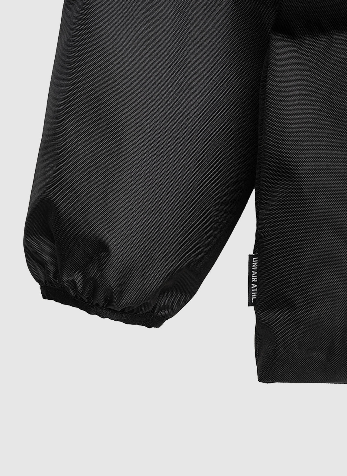 Curved Winter Jacket - Black