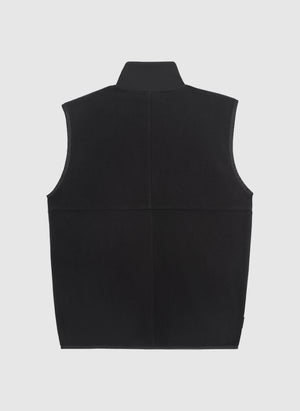 Elementary Fleece Vest - Black