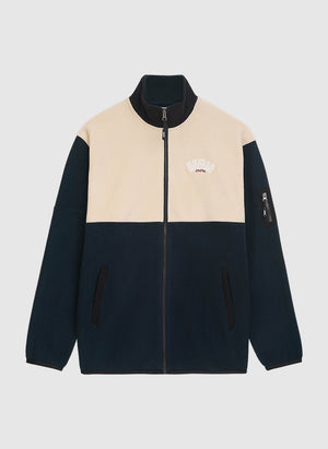 Next Gen Fleece Zip - Navy/Cream