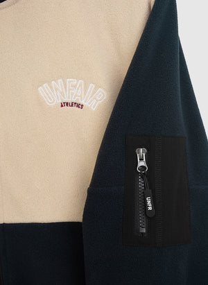 Next Gen Fleece Zip - Navy/Cream