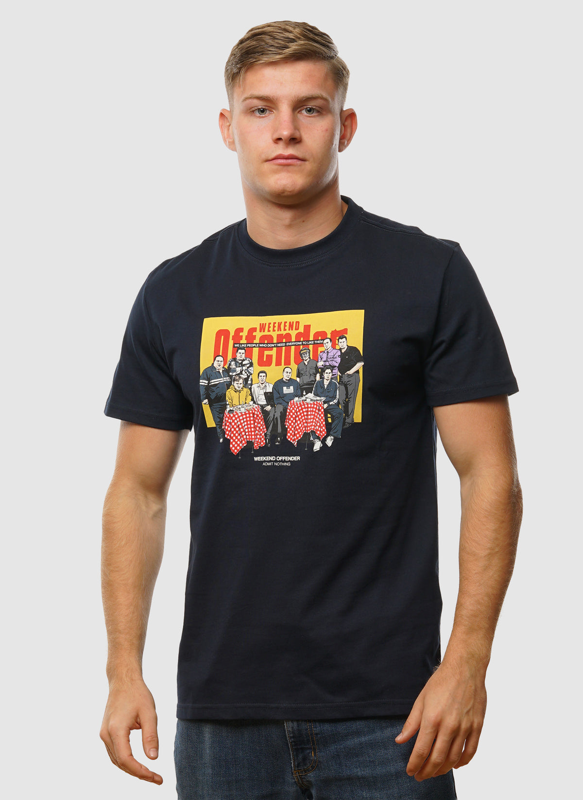 Satriales T-Shirt - Navy