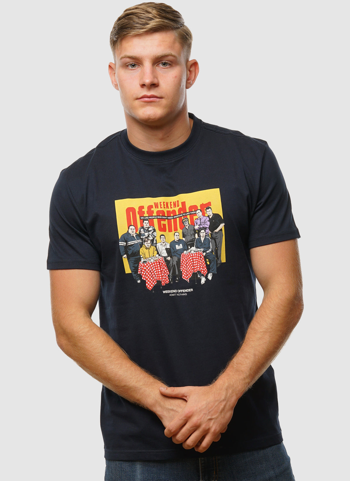 Satriales T-Shirt - Navy