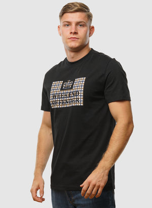 Shevchenko T-Shirt - Black/Mid House Check