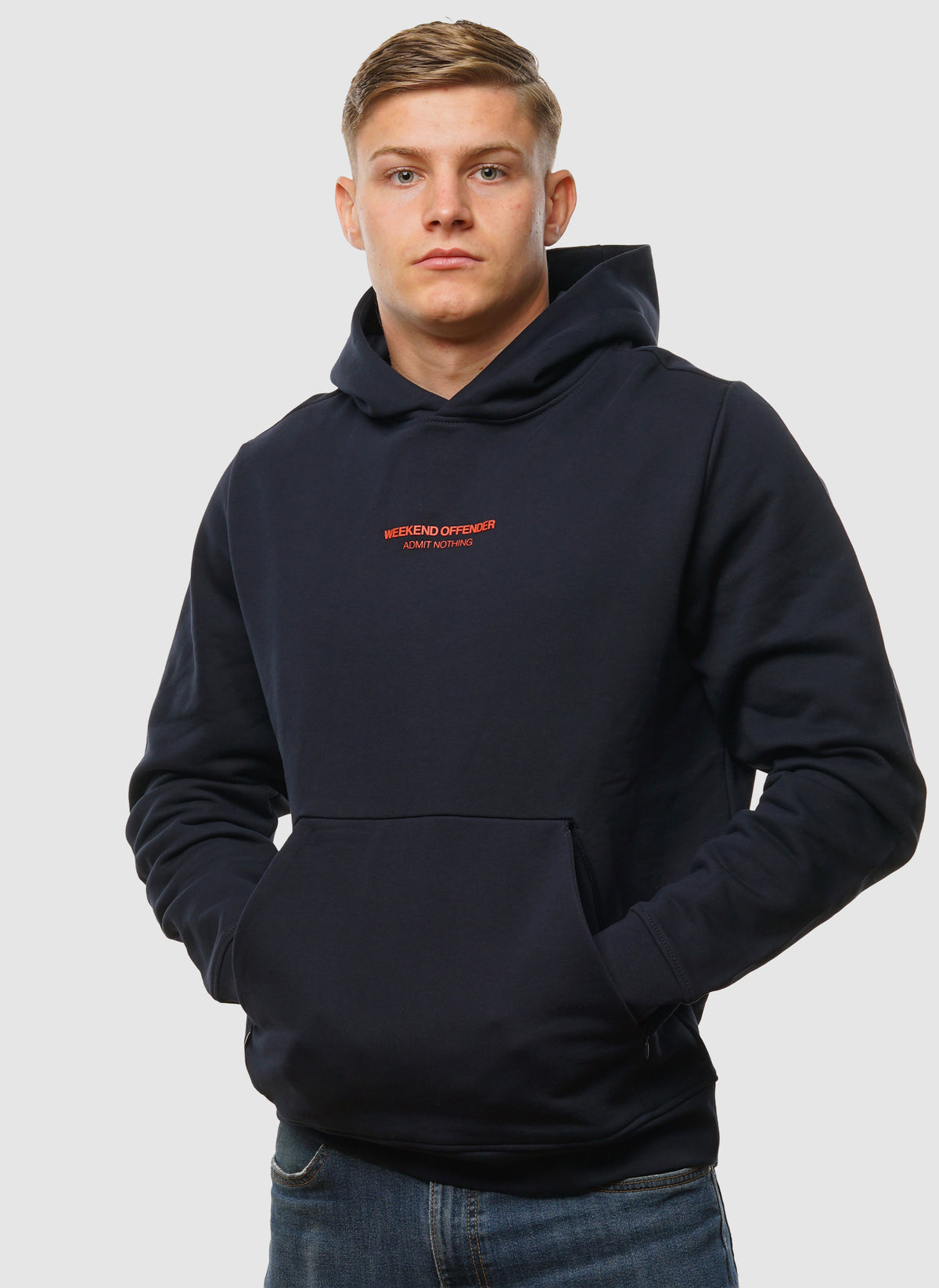 Cobain Hoodie - Navy/Sunset