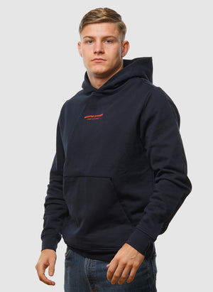 Cobain Hoodie - Navy/Sunset