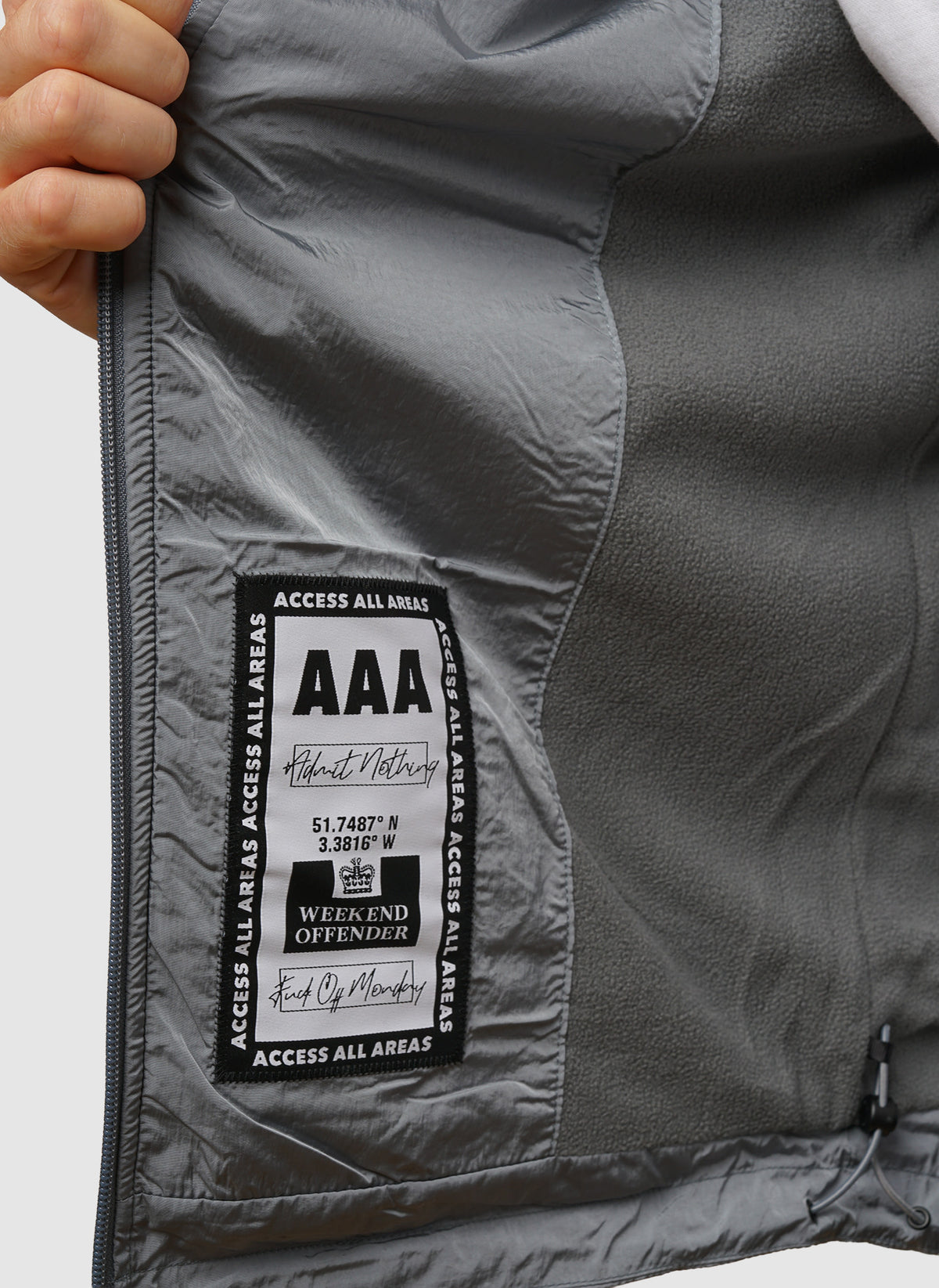 Technician Face Mask Jacket - Porpoise