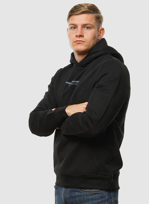 Cobain Hoodie - Black/Blue Shadow