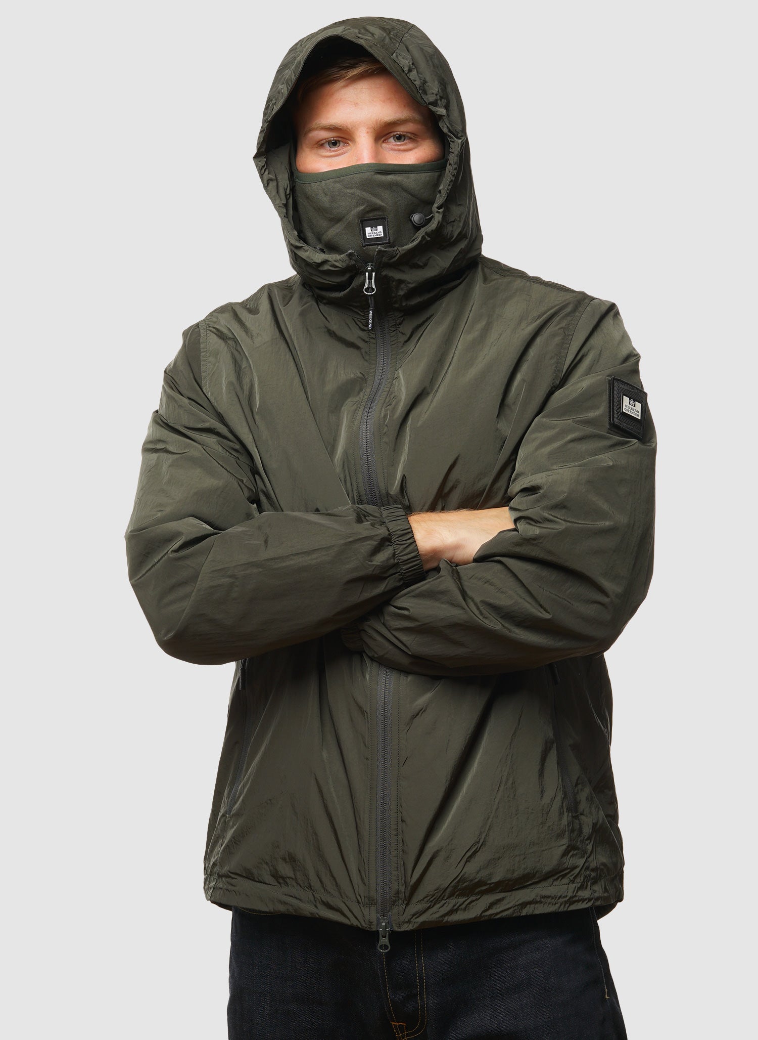 Technician Face Mask Jacket - Black Forest