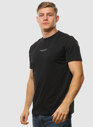 Millergrove T-Shirt - Black/Blue Shadow