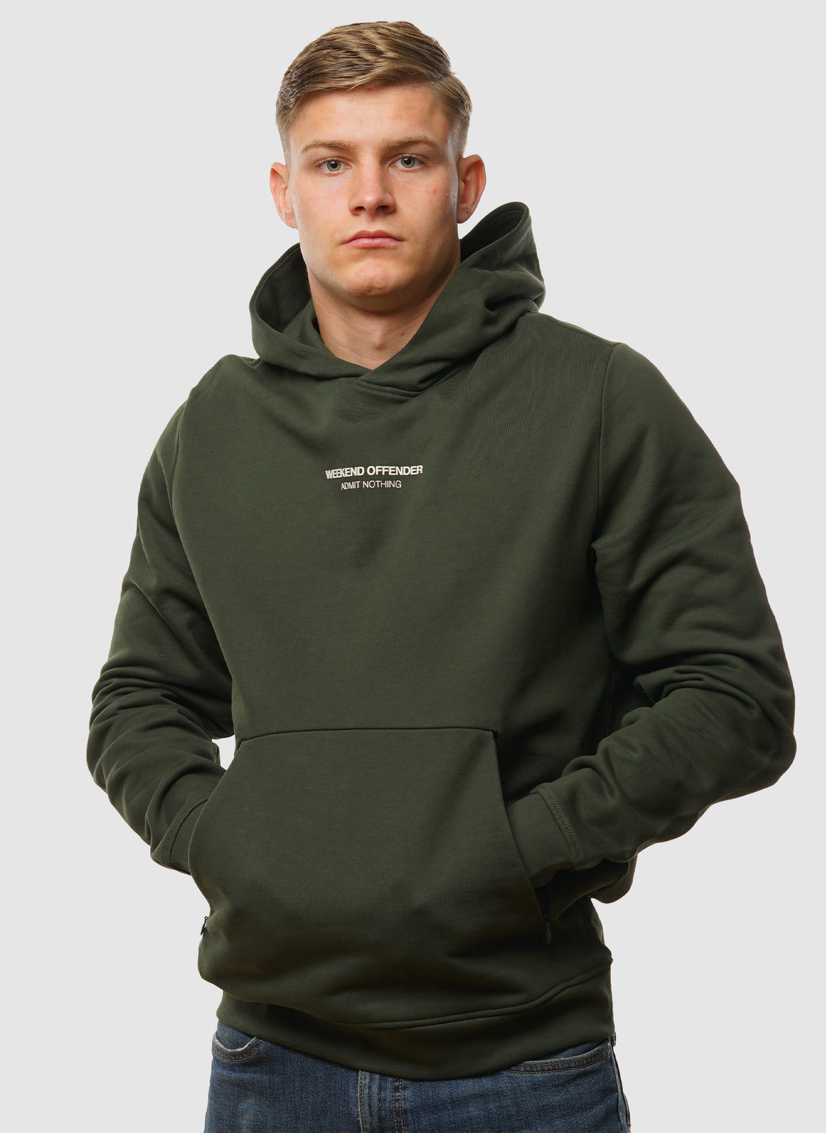 Cobain Hoodie - Black Forest/Calcium