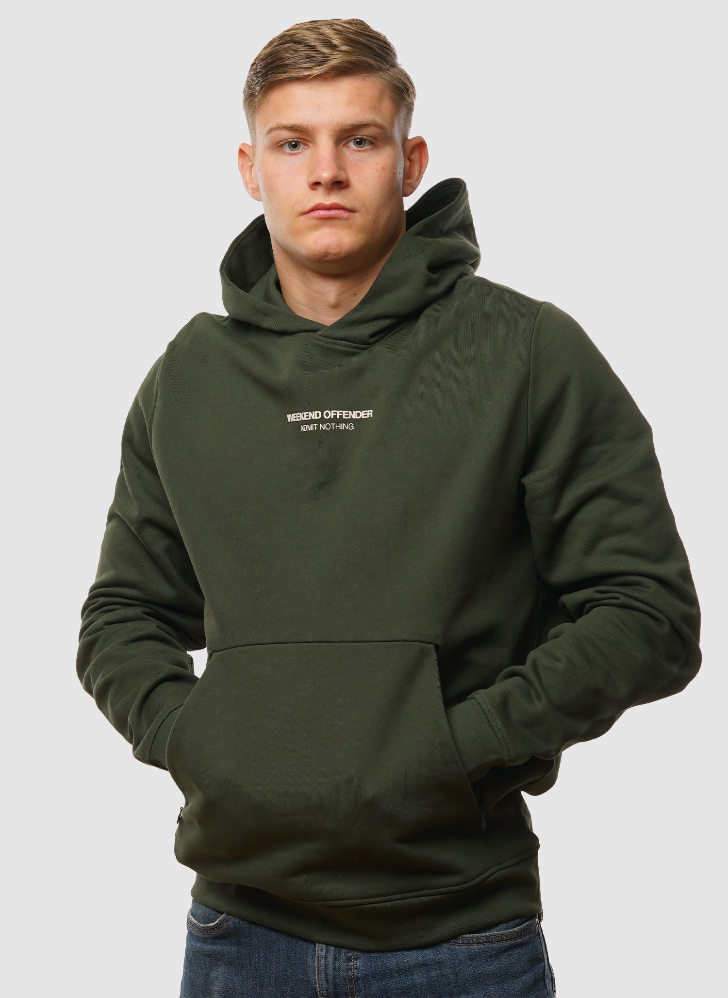 Cobain Hoodie - Black Forest/Calcium