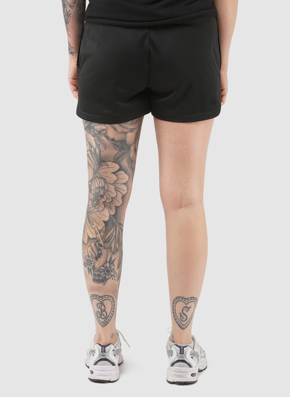 Unfair Womens Curved Shorts - Black