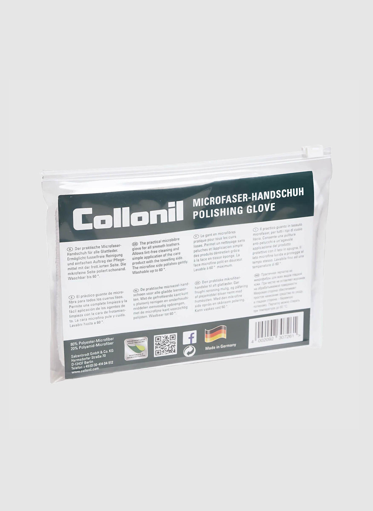 Microclean Microfiber Glove - White