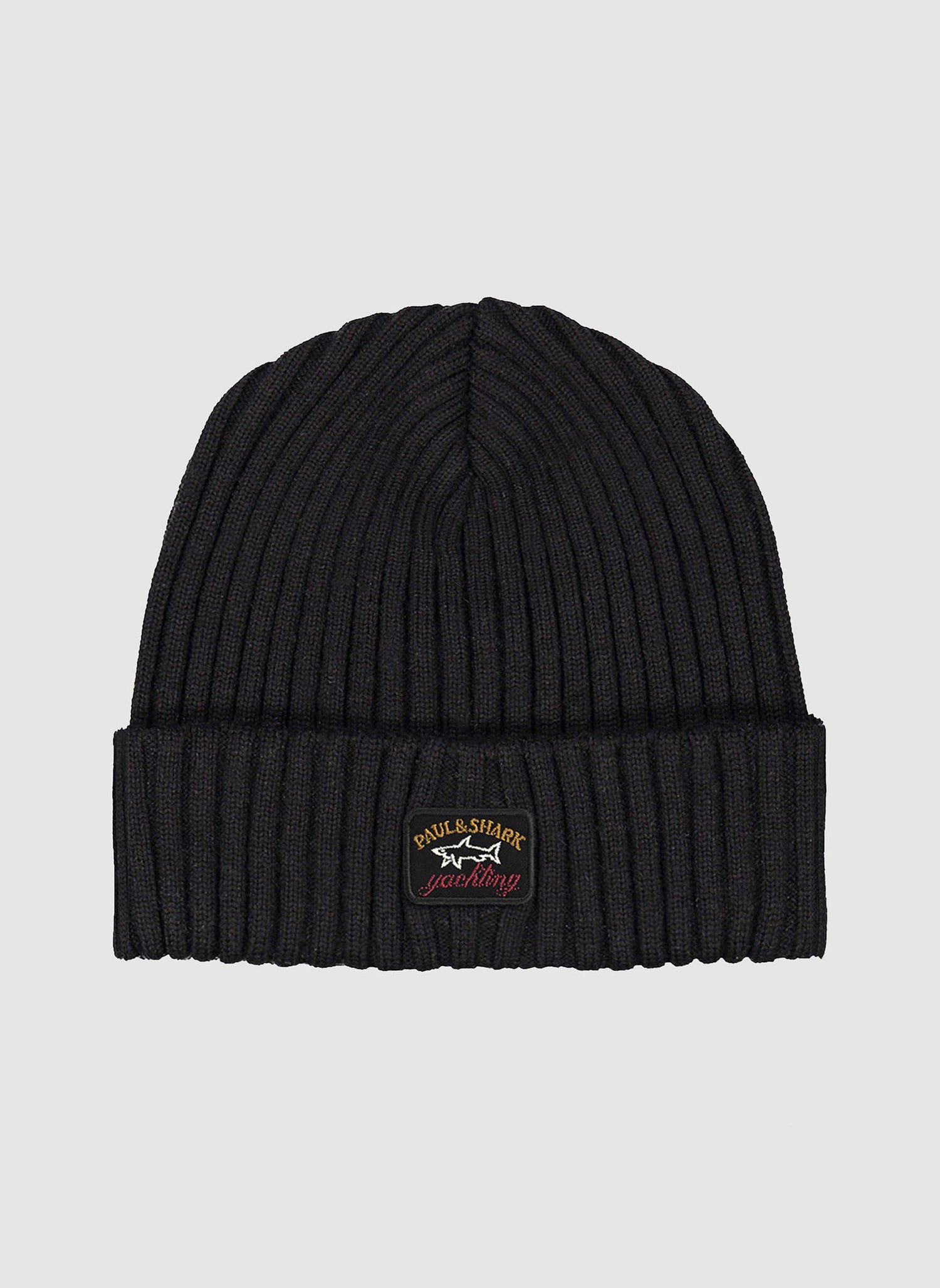 Ribbed Beanie - Black