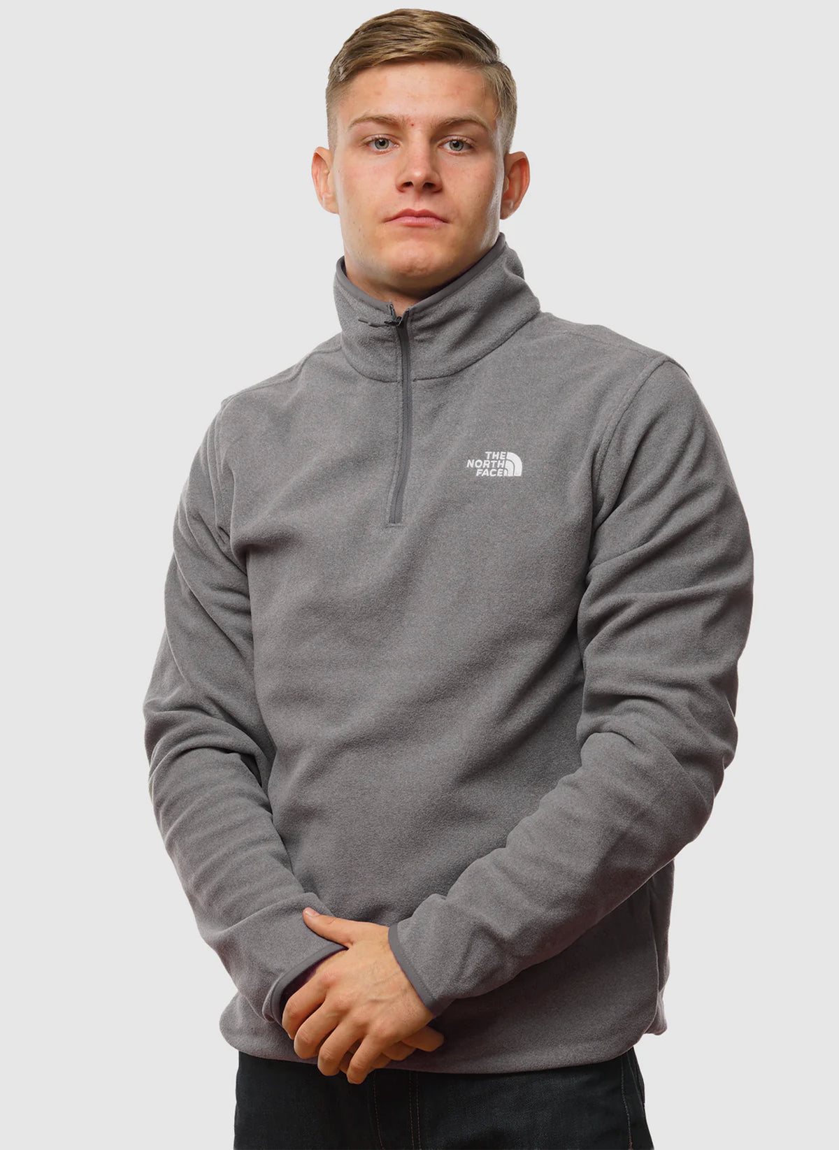 Glacier Fleece 1/4 Zip Jacket - Smoked Pearl