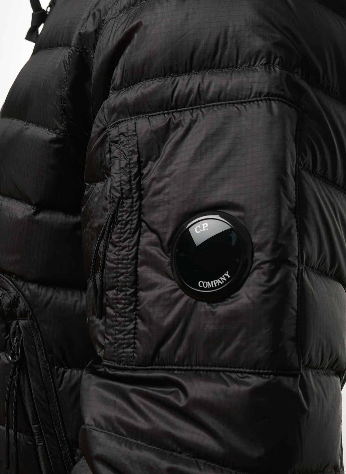 D.D. Shell Down Lens Jacket - Black