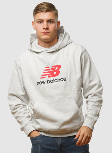 Athletics French Terry Logo Hoodie - Grey
